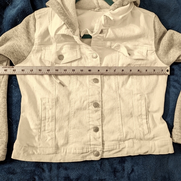 Maurices Hoodie Denim Jacket - Picture 7 of 8